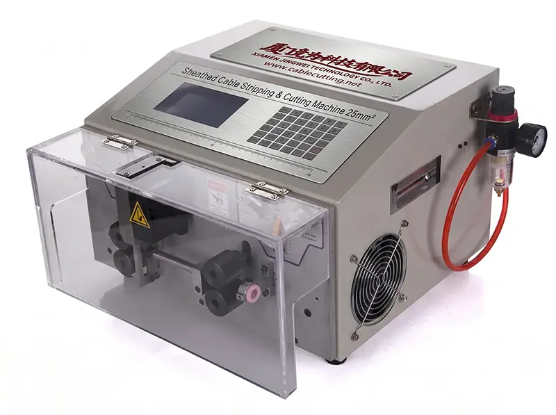 เครื่องปอกสายไฟอัตโนมัติ WPM-09HT2 สำหรับสายเคเบิลหุ้มฉนวน 25mm² | เพิ่มประสิทธิภาพการผลิต