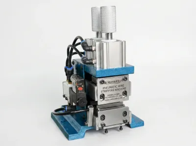 เครื่องปอกสายไฟนิวเมติกแนวตั้ง A-34 สำหรับสาย AC/DC