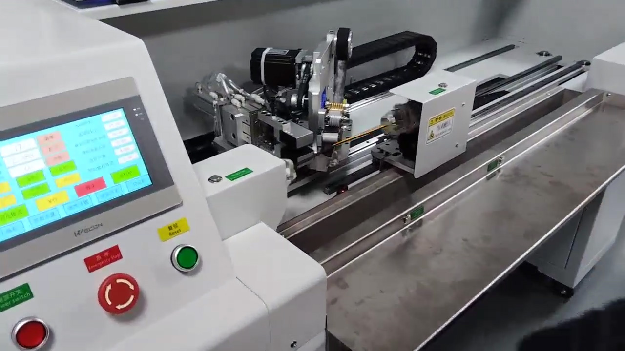 เครื่องพันเทปกาวอัตโนมัติสำหรับสายไฟสั้น JW-850C พันสายหางอย่างแม่นยำ