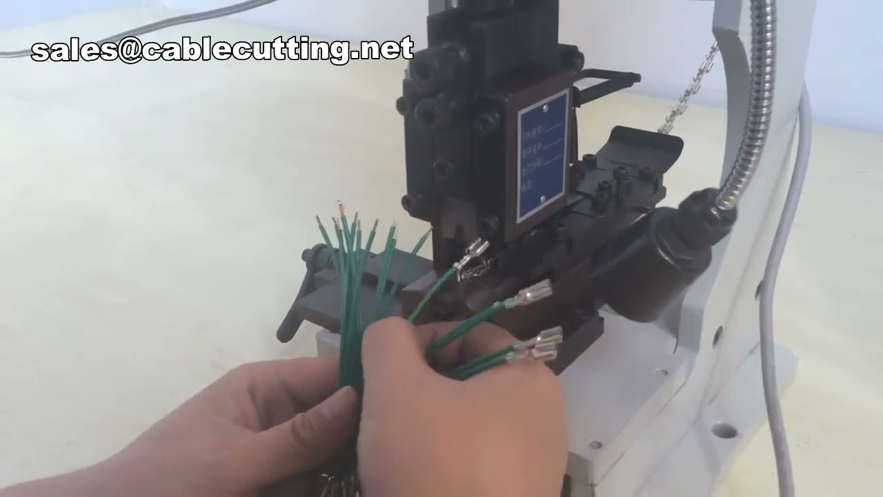เครื่อง crimping สายไฟไร้เสียง แม่พิมพ์ crimping ขั้วต่อสายไฟ อุปกรณ์ crimping สายไฟ