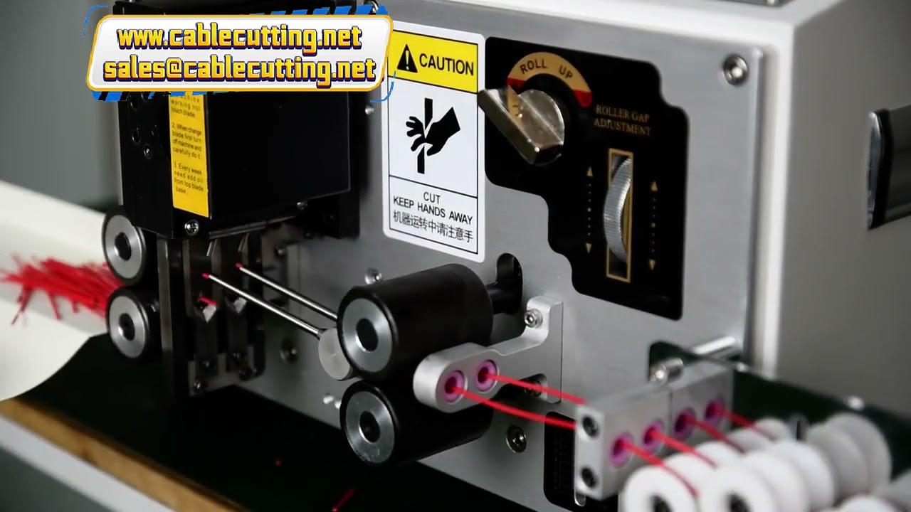 เครื่องปอกสายไฟ Cable Wire Stripping Machine ขนาด 0.1-2.5mm2 พร้อมใบมีดคาร์ไบด์เสริม 1 ชุด