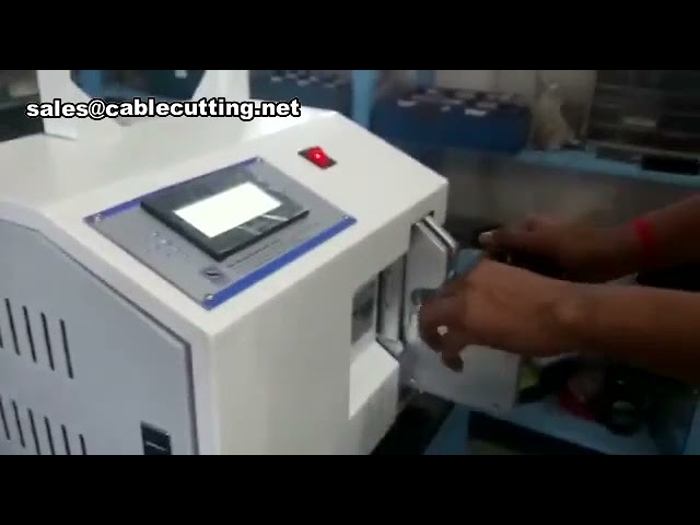 เครื่องม้วนและรัดสายเคเบิลอัตโนมัติรุ่น 2