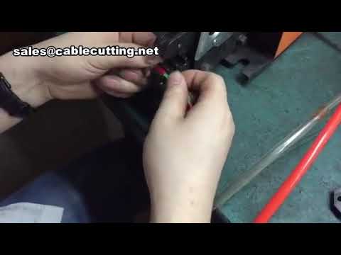 เครื่องย้ำขั้วต่อสายไฟแบบนิวเมติกประสิทธิภาพสูง | Pneumatic Terminal Crimper Machine