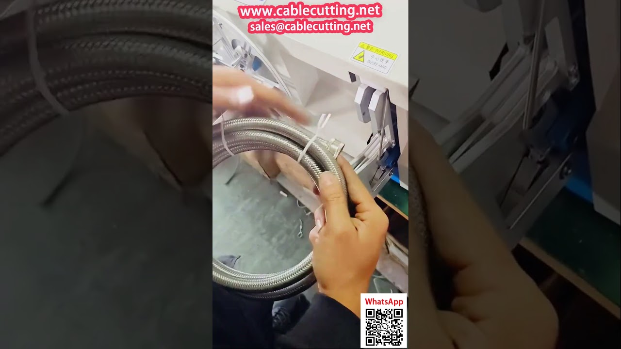 เครื่องม้วนและมัดท่อสุขาภิบาลอัตโนมัติ | เครื่องพันมัดท่อสุขภัณฑ์