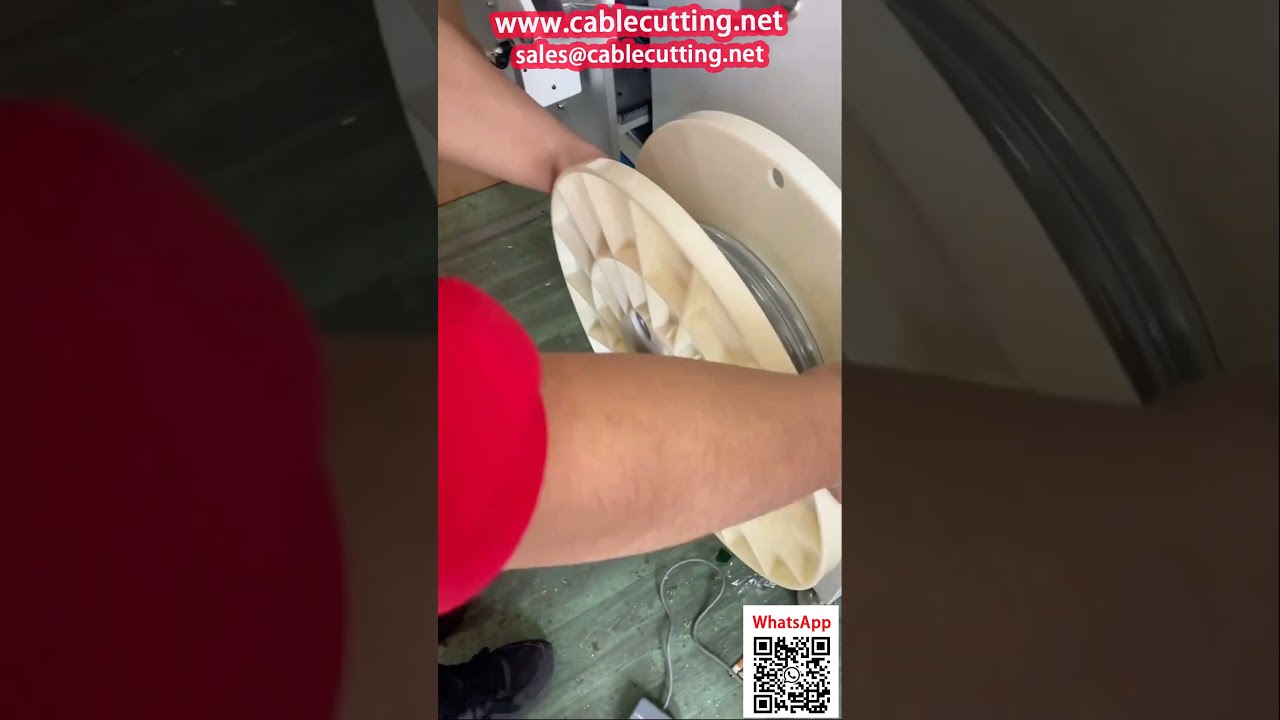 เครื่องม้วนนับท่อ PVC สายยางอ่อนอัตโนมัติบนม้วนแบน | เพิ่มประสิทธิภาพสายการผลิต