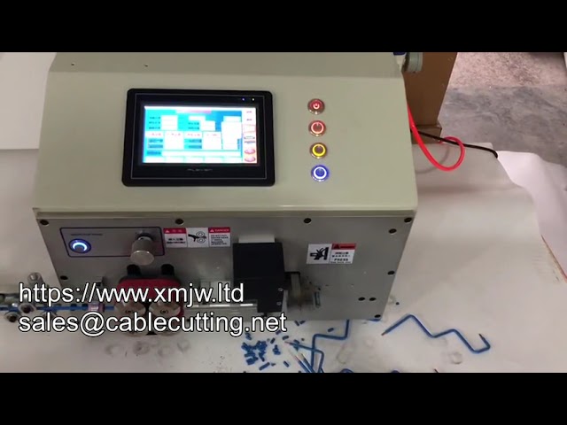 WPM-09N เครื่องปอก ตัด ดัดสายไฟอ่อน-แข็ง ควบคุมไฟฟ้าอัตโนมัติ ขายดี!