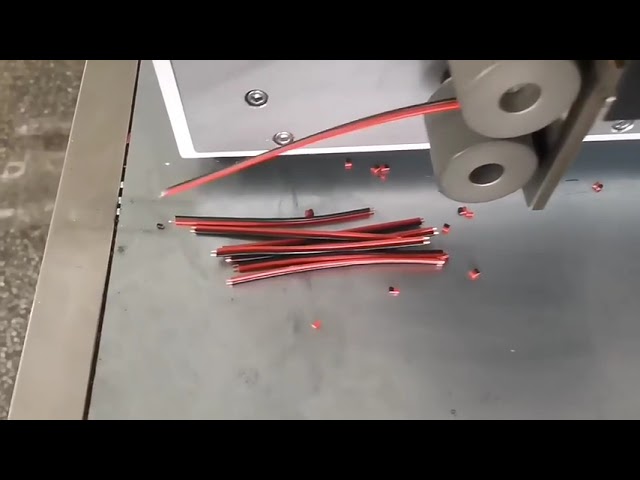 High Efficiency 0 1 4spmm Small Cable Cutting & Stripping Machine