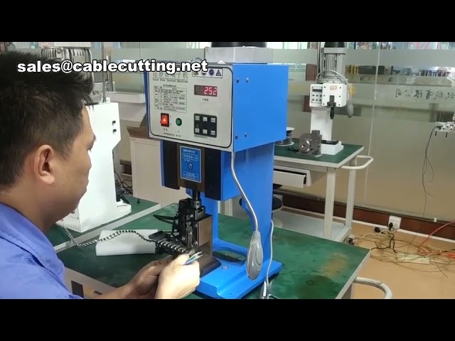 เครื่อง Crimping ขั้วต่อสายไฟอัตโนมัติ | เครื่อง Crimping เทอร์มินัลสายไฟคุณภาพสูง