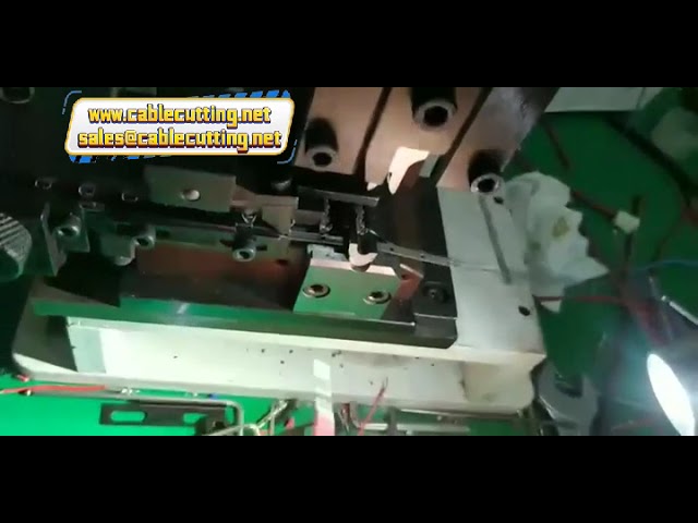 เครื่อง crimping ขั้วต่อไฟฟ้า 2T พร้อม Applicator แนวนอน สำหรับขั้วต่อแบบ Side Feed
