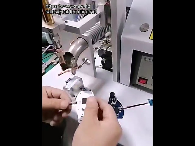 เครื่องบัดกรีอัตโนมัติประสิทธิภาพสูง | เครื่องเชื่อมสายไฟและประกอบแผงวงจร PCB