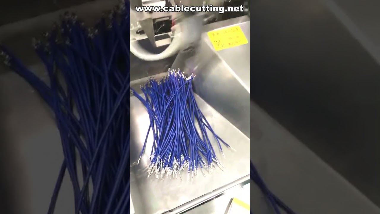 เครื่องปอกและ crimping ขั้วต่ออัตโนมัติเต็มรูปแบบ | เครื่องตัดปอกสายไฟไฟฟ้าอุตสาหกรรม