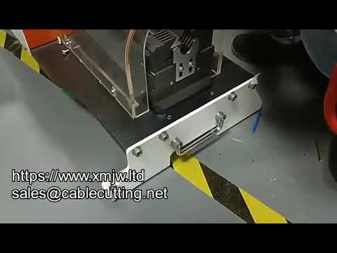 เครื่องปอกสายไฟ Rotary Knife WPM-1025 สำหรับสายไฟขนาด 10-25 มม. | ปอกสายไฟอัตโนมัติความเร็วสูง