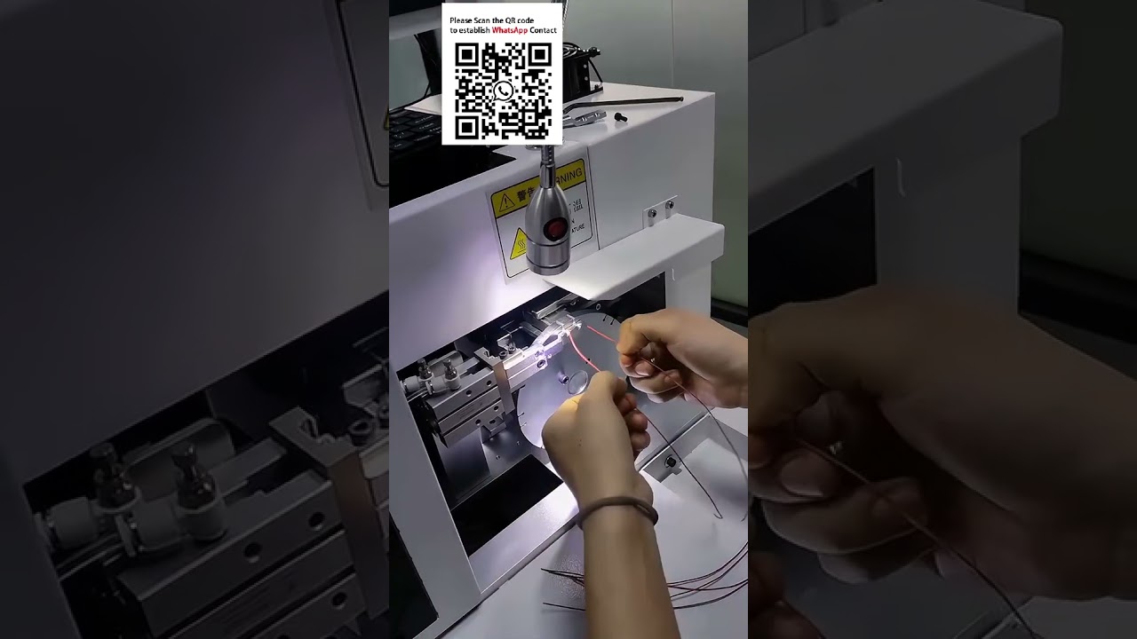 เครื่องพิมพ์อัตโนมัติ ใส่และอบเบอร์ท่อหดความร้อน | เครื่องจักรระบบอัตโนมัติ