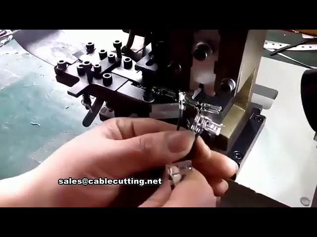 เครื่องรีดปลั๊กเทอร์มินอลแบบธง (Flag Terminal) และเครื่องรีดสายเทอร์มินอล | ระบบอัตโนมัติ