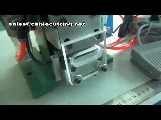 เครื่องปอกสายไฟแนวตั้งกึ่งอัตโนมัติ | เครื่องปอกสายไฟไฟฟ้าคุณภาพสูงสำหรับอุตสาหกรรม