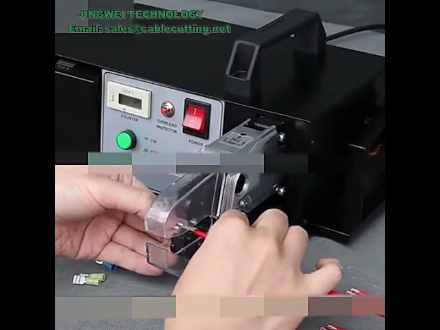 เครื่อง crimping ขั้วต่อไฟฟ้าประสิทธิภาพสูง เพิ่มความเร็วในการผลิต