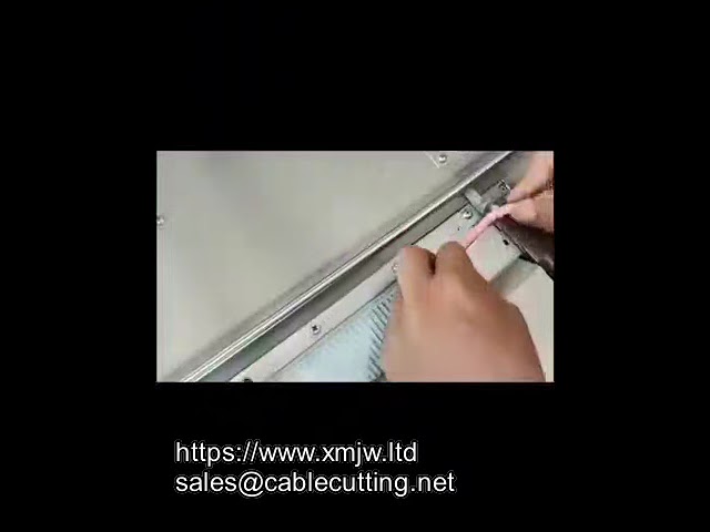 เครื่องรัดสายเคเบิลอัตโนมัติ ปรับขนาดได้เอง สายรัดไนลอนทนทาน สำหรับงานประกอบสายไฟในโรงงาน