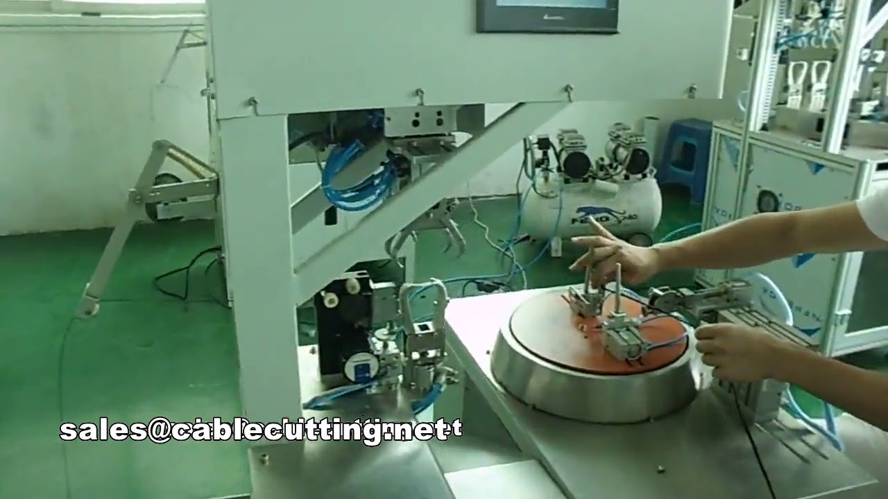 8 shape cable winding and tying machine