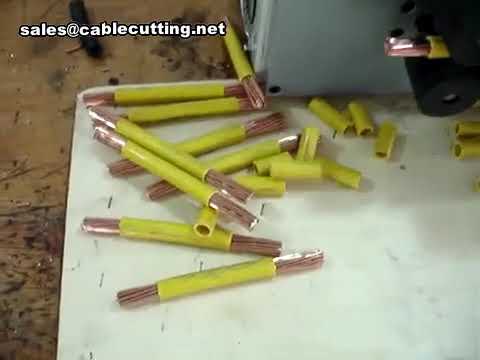 สาธิตเครื่องปอกตัดสายไฟขนาด 70mm² ระบบอัตโนมัติประสิทธิภาพสูง