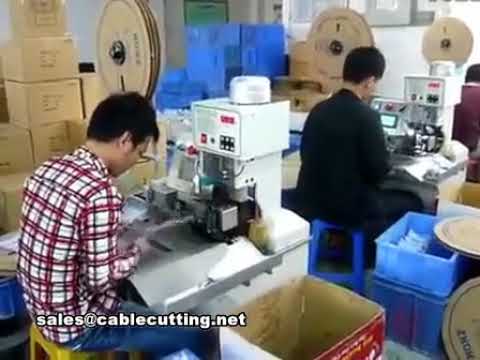 เครื่องย้ำสายแพกึ่งอัตโนมัติ (Semi-Auto Ribbon Cable Crimping Machine)