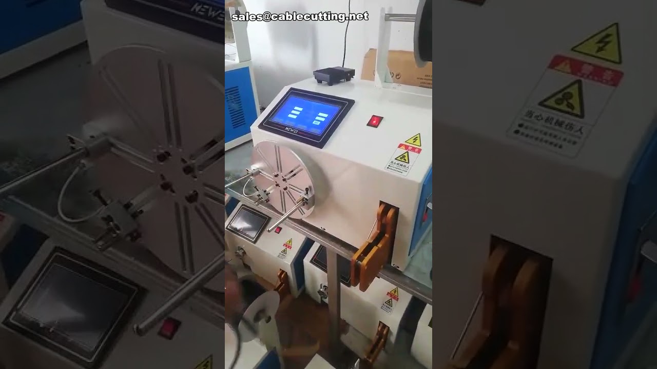 เครื่องม้วนและมัดลวดกึ่งอัตโนมัติ | เครื่องมัดลวดอุตสาหกรรม | เครื่องผลิตลวดมัด Spira