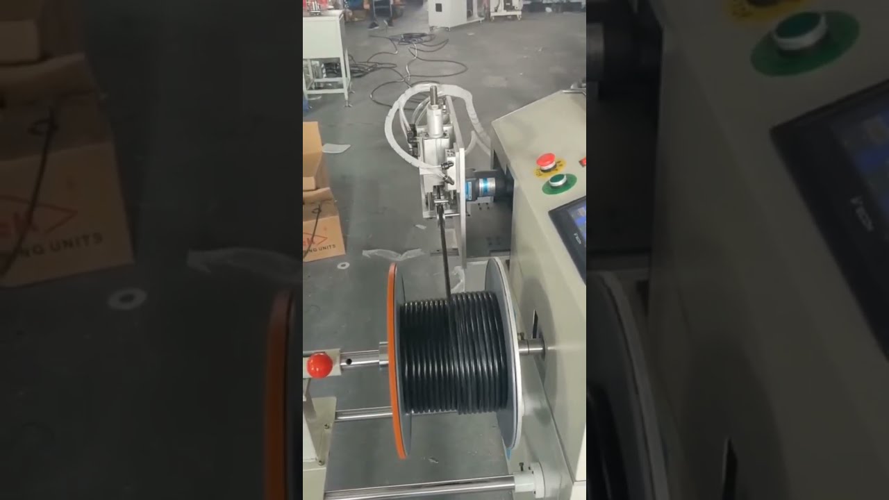 Wire Winding Machine   Meter Counting, Traversing, Cutting & Coiling Machine Manufacturer #factory