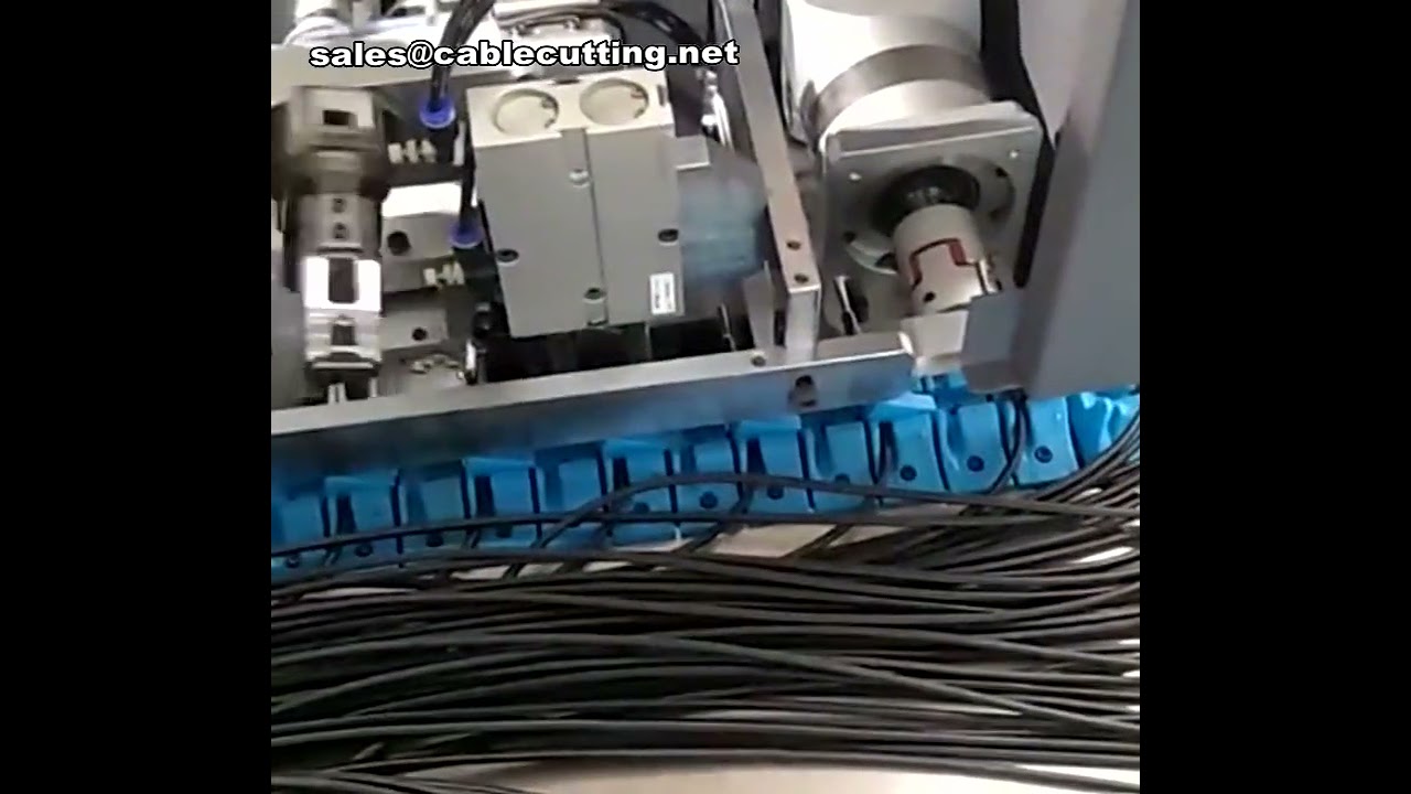 เครื่องปอกและบิดลวดทองแดงอัตโนมัติ สำหรับสายเครื่องเสียงรถยนต์ | Automatic Copper Wire Stripping & Twisting Machine