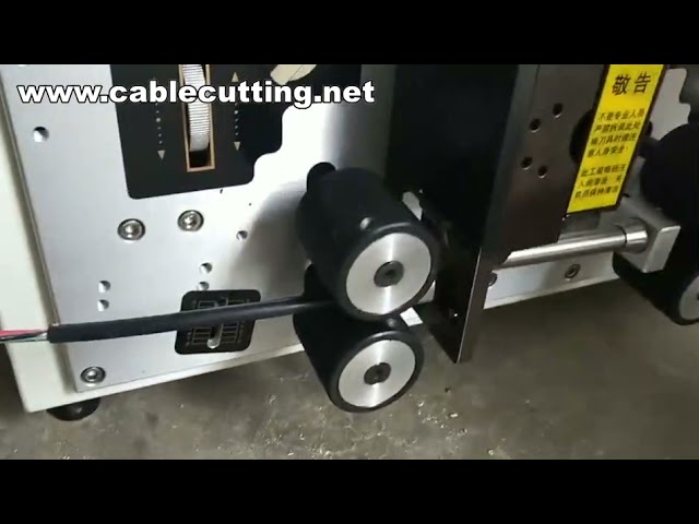เครื่องปอกสายไฟอัตโนมัติ | เครื่องปอกสาย USB | เครื่องตัดและปอกสายไฟอัตโนมัติ