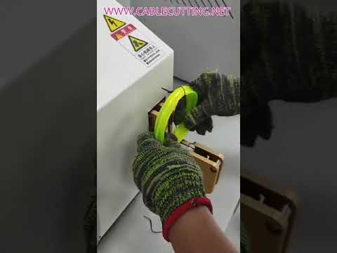 เครื่องม้วนสายไฟอัตโนมัติ | เครื่องผูกสายเคเบิล | เครื่องรัดพลาสติก Twist Tie