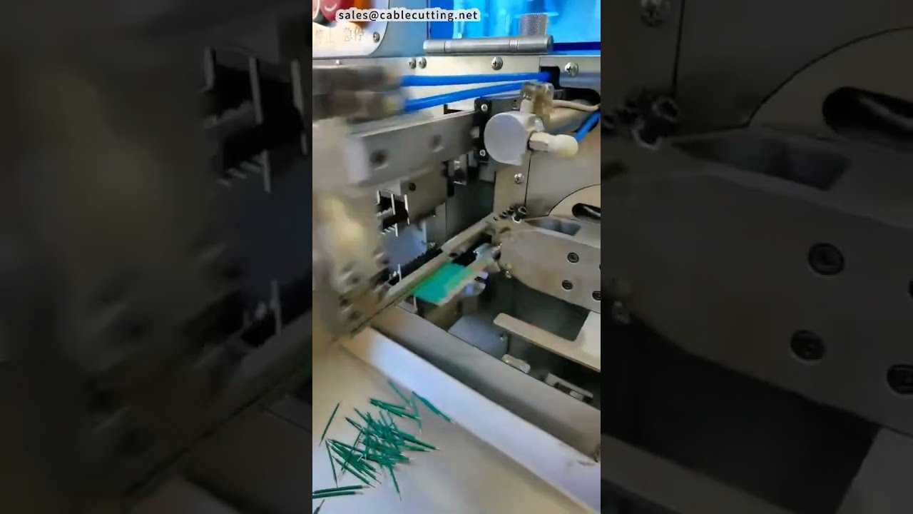 เครื่องจุ่มดีบุกสองหัว Dual Head Dip Tinning Machine คลิปสโลแกนบริษัท #factory #machine #diy