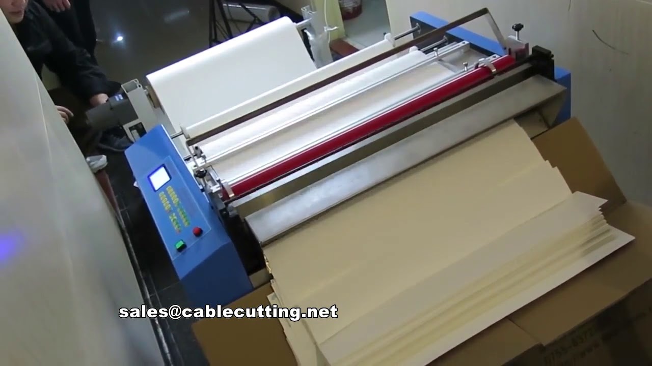 เครื่องตัดกระดาษฟอยล์ร้อนอัตโนมัติ ขนาดกว้าง 700 มม. สำหรับแผงโซลาร์เซลล์ | โซลูชั่นการตัดที่มีความแม่นยำสูง