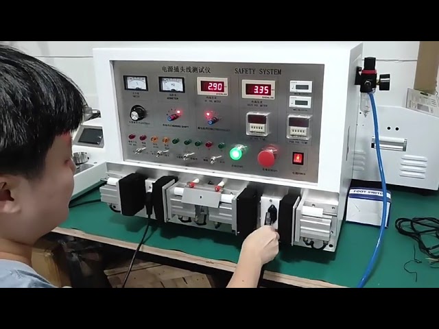 เครื่องทดสอบความปลอดภัยไฟฟ้าแบบอัตโนมัติ – ระบบสแกนและค้นหาจุดอัตโนมัติ