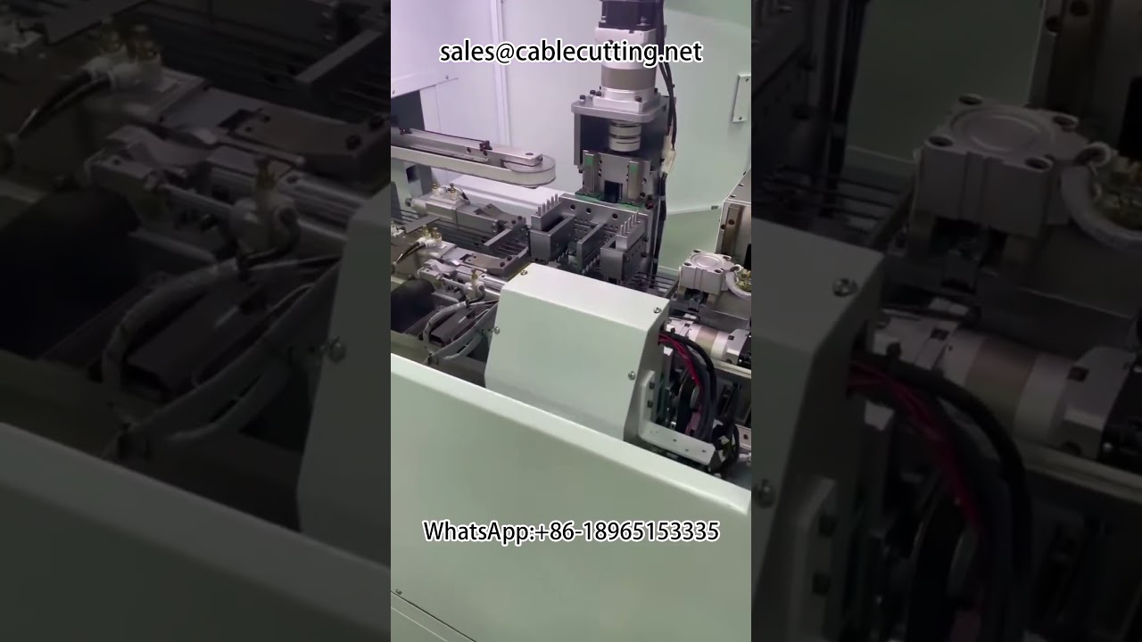 เครื่องปอกและชุบดีบุกสายไฟแบบหัวคู่ (Sheath Wire) | ชุบดีบุกสายไฟตีเกลียวอัตโนมัติ