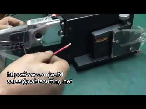 เครื่องปอกสายไฟและ Crimping สายไฟฟ้าอัตโนมัติประสิทธิภาพสูง | เพิ่มความเร็วการผลิต