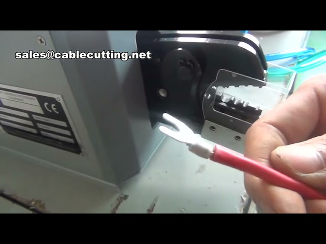 เครื่องปอกและย้ำหัวเทอร์มินอลแบบหุ้มฉนวนล่วงหน้า | เครื่องย้ำหัวเทอร์มินอลประสิทธิภาพสูง