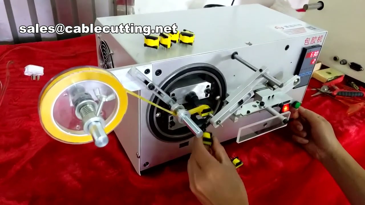 เครื่องพันเทปหม้อแปลงแกนอัตโนมัติ | เครื่องพันเทปขดลวดประสิทธิภาพสูง