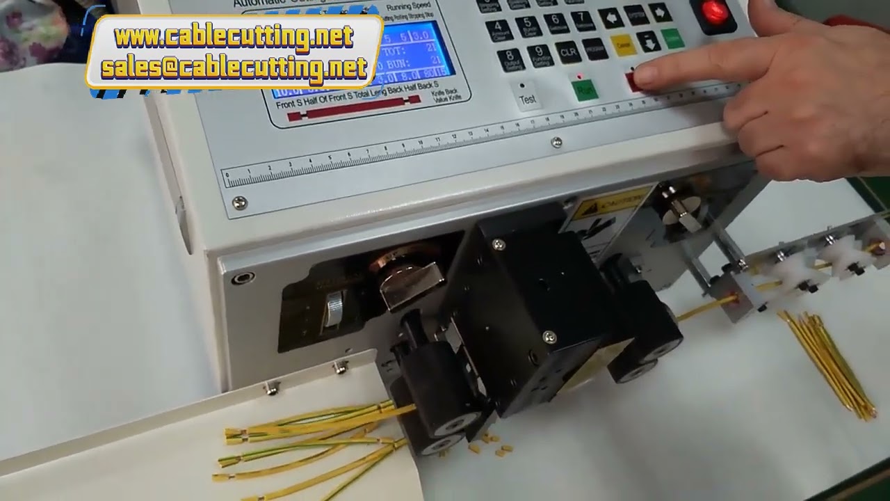 เครื่องตัดและปอกสายไฟ 2 เส้น คริมป์และปอกขนาด 0.5-4 มม.² ใบมีดคาร์ไบด์ทังสเตน