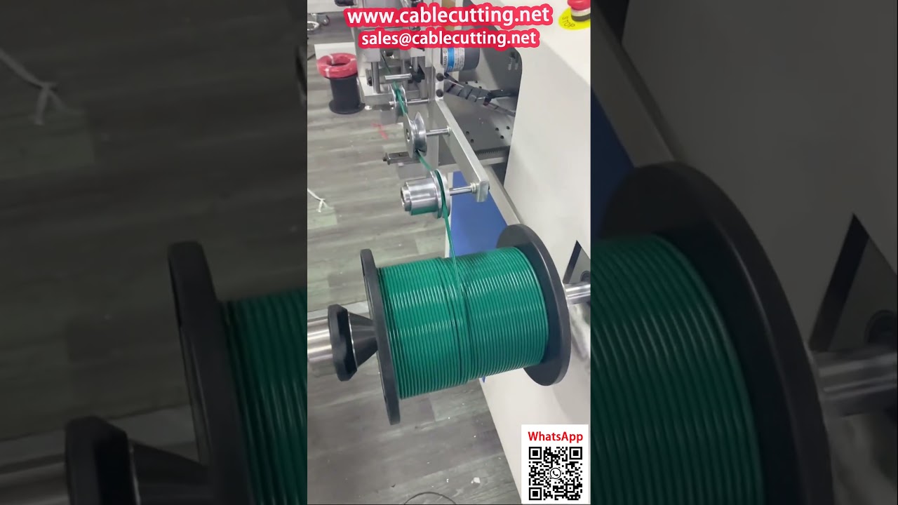 เครื่องม้วนและนับจำนวนสายไฟอัตโนมัติสำหรับสายไฟภายในบ้าน | เครื่องพันรีลสายไฟ