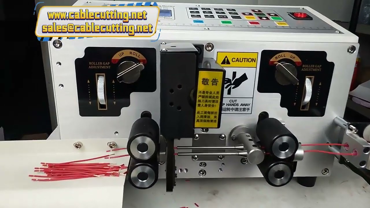 เครื่องตัดปอกสายไฟ Wire Harness สำหรับสายคอมพิวเตอร์ รองรับสูงสุด 2.5 มม.² (AWG1)