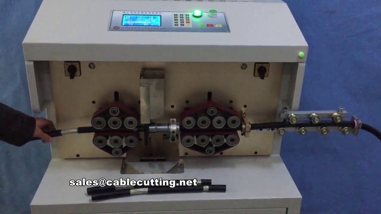 เครื่องตัดปอกสายไฟถักและสายเคเบิลหนา เส้นผ่านศูนย์กลางสูงสุด 20 มม.