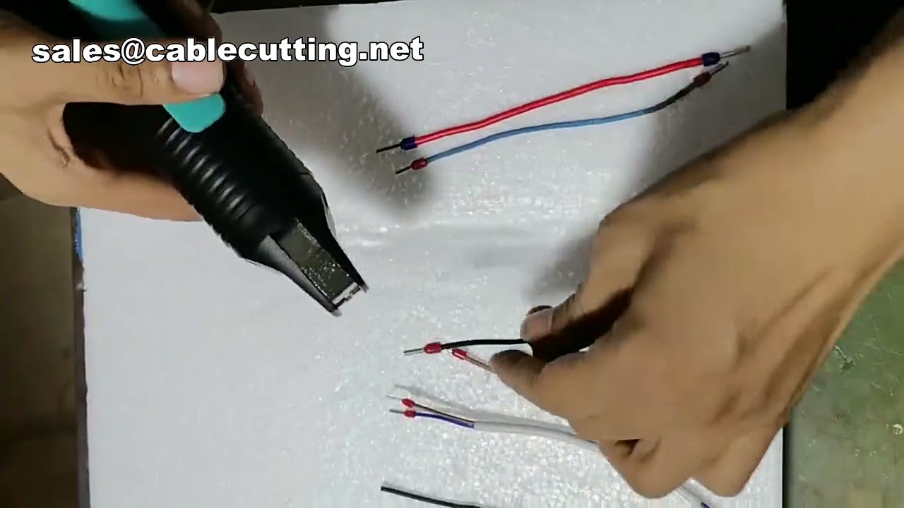 คู่มือการใช้เครื่องมือ Crimping ขั้วต่อแบบพกพา สำหรับเทอร์มินอลหุ้มฉนวนและขั้วต่อ JST