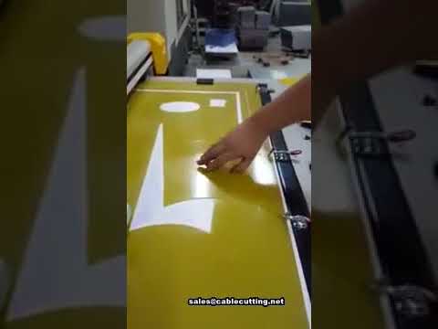 เครื่องตัดพล็อตเตอร์มีดอัตโนมัติสำหรับผ้าและวัสดุ PVC | ระบบตัดแม่นยำระดับอุตสาหกรรม