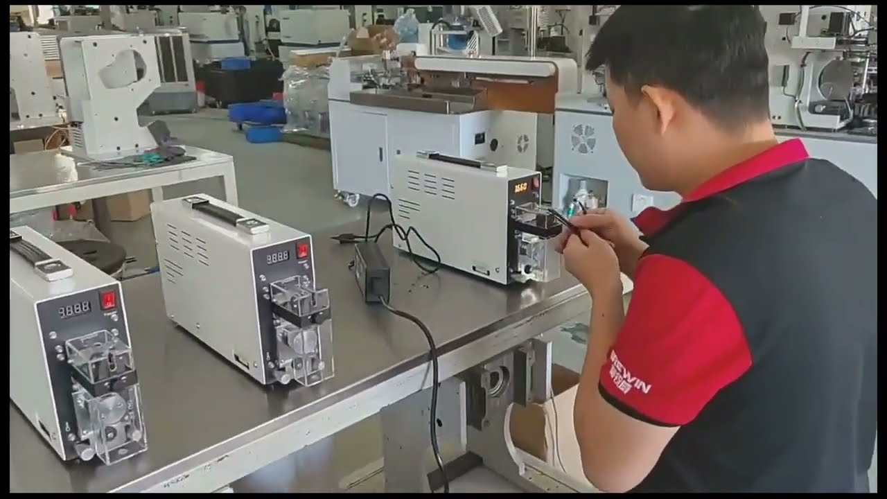 เครื่องปอกสายไฟอุตสาหกรรมแบบพกพา | เครื่องปอกสายไฟไฟฟ้า ขนาดกะทัดรัด พกพาสะดวก