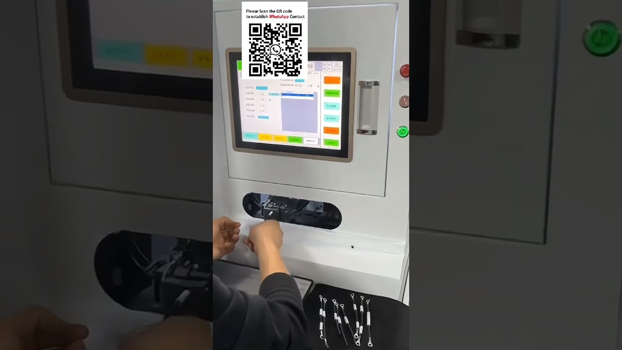 เครื่องปอก-บิด-สอดท่อหมายเลขและจีบขั้วต่อเทอร์มินัล UT อัตโนมัติ