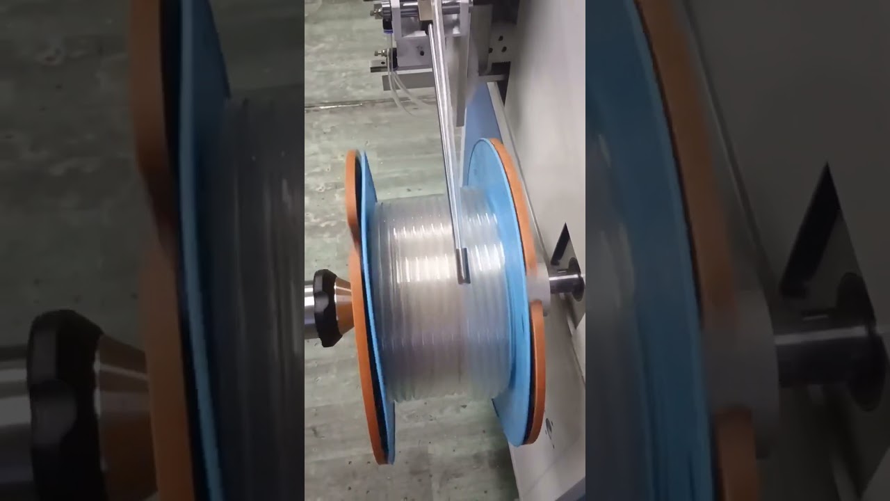 เครื่องนับ ตัด และม้วนท่อ PVC อัตโนมัติ พร้อมระบบวัดความยาวแม่นยำสูง #machine