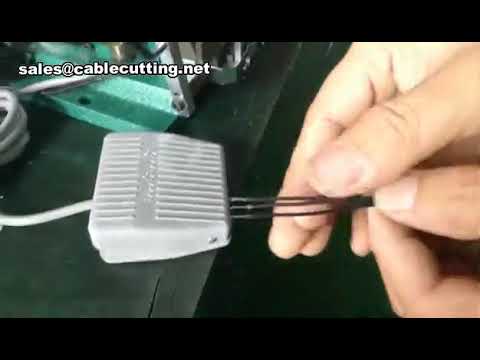 เครื่องปอกสายไฟนิวเมติก | Pneumatic Wire Stripping Machine | เครื่องปอกสายเคเบิลประสิทธิภาพสูง
