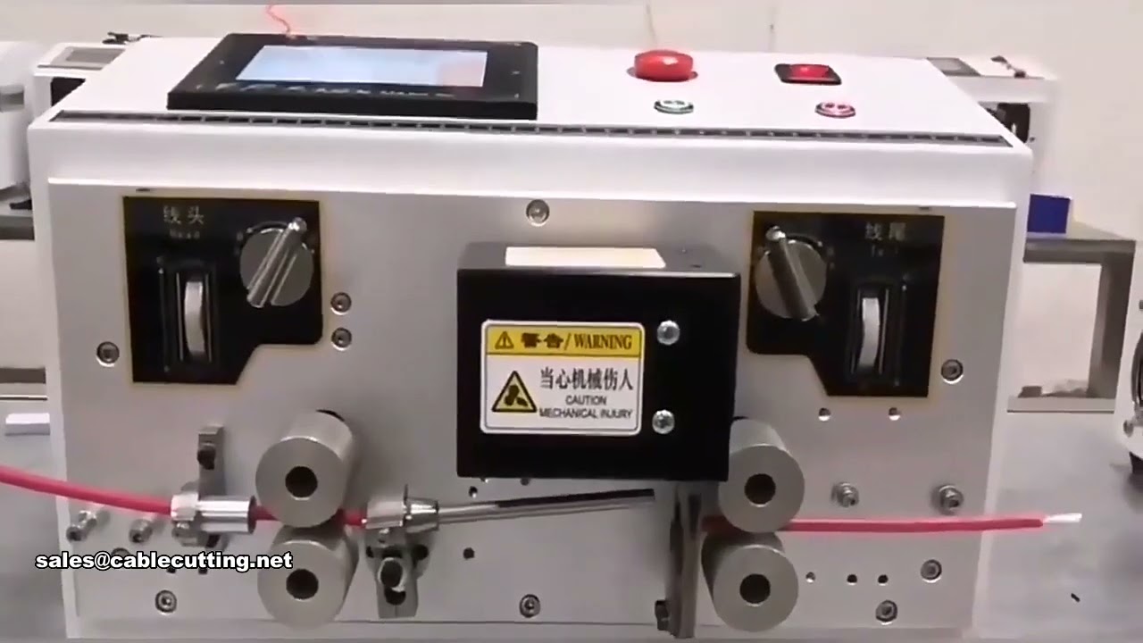 เครื่องปอกสายไฟอัตโนมัติ เครื่องตัดและปอกสายไฟคุณภาพสูง