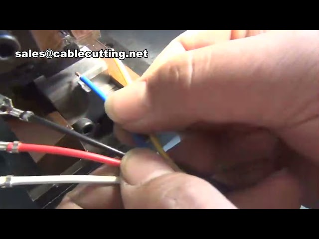 เครื่องย้ำสายไฟและขั้วต่ออัตโนมัติ | Auto Cable & Terminal Crimping Machine