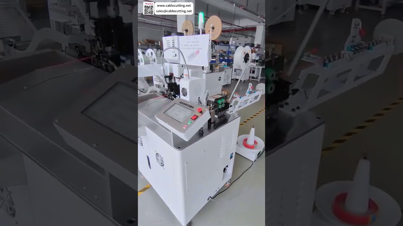 เครื่องย้ำสายไฟขั้วต่อ Terminal สำหรับชุดสายเคเบิลอิเล็กโทรด PTC ในระบบทำความร้อน AC รถยนต์ไฟฟ้า