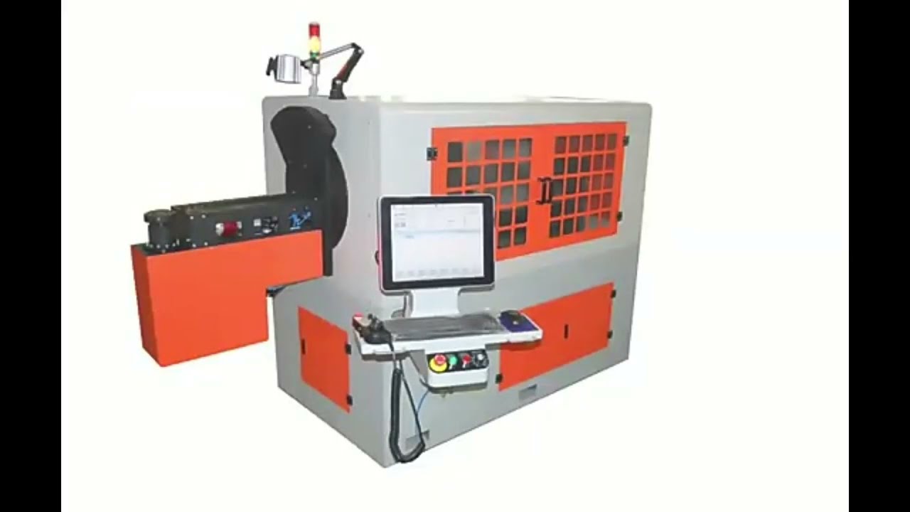 เครื่องดัดลวด CNC 2D/3D สำหรับผลิตชิ้นส่วนเหล็กเบาะรถยนต์ | เครื่องดัดลวดขึ้นรูปอัตโนมัติ